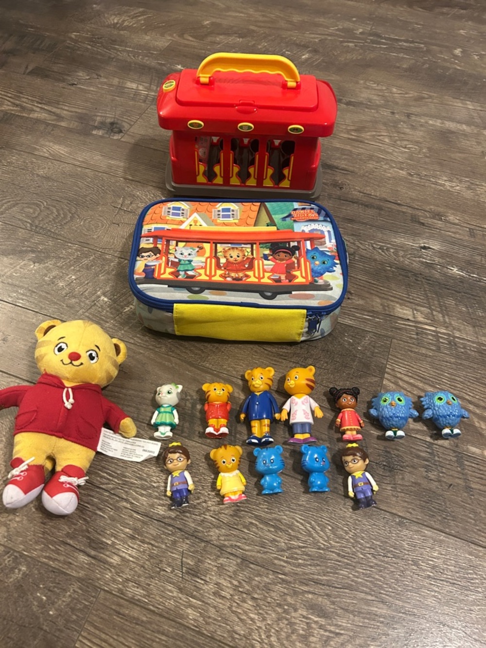 Daniel Tiger Musical Trolley and Assortment of Toys